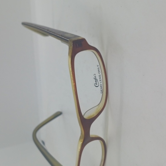 NWOT RX-ABLE CANDIES EYEGLASS FRAMES NICOLETE BROWN - Picture 3 of 5